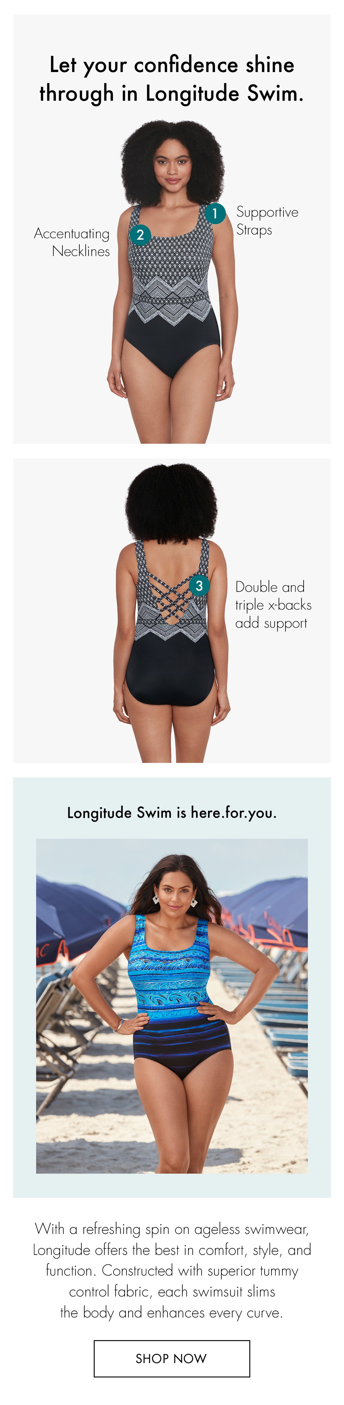 This is why you'll L ️VE Longitude Swim. Longitude Swimwear